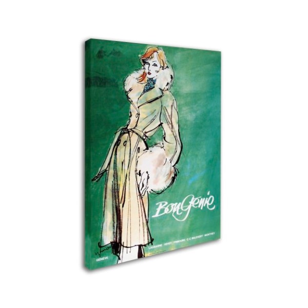 Vintage Apple Collection 'Bon Genie' Canvas Art,24x32